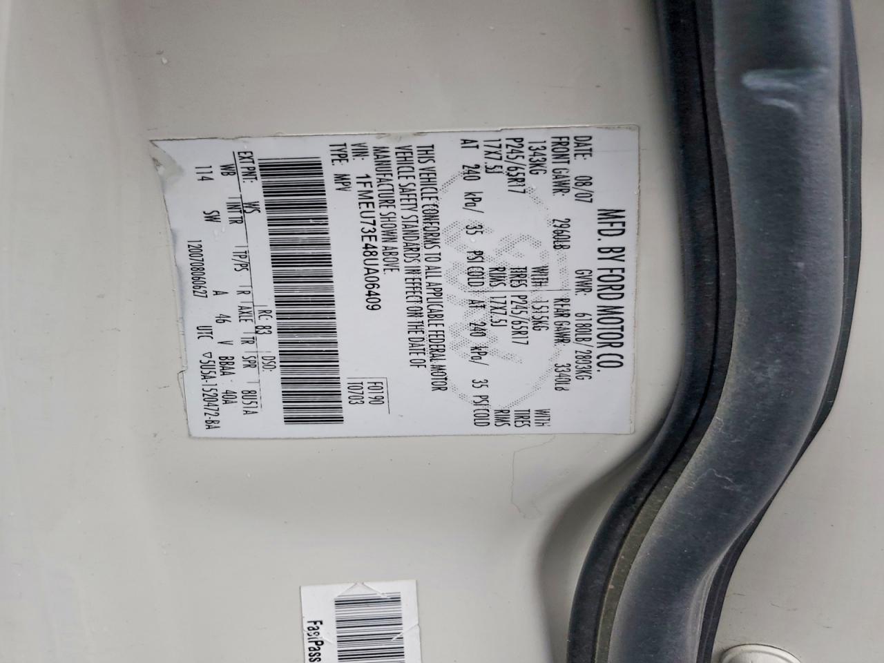 2008 FORD EXPLORER XLT photo 37