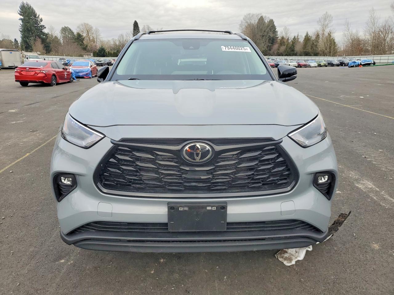 2025 TOYOTA HIGHLANDER HYBRID XLE NIGHTSHADE photo 8