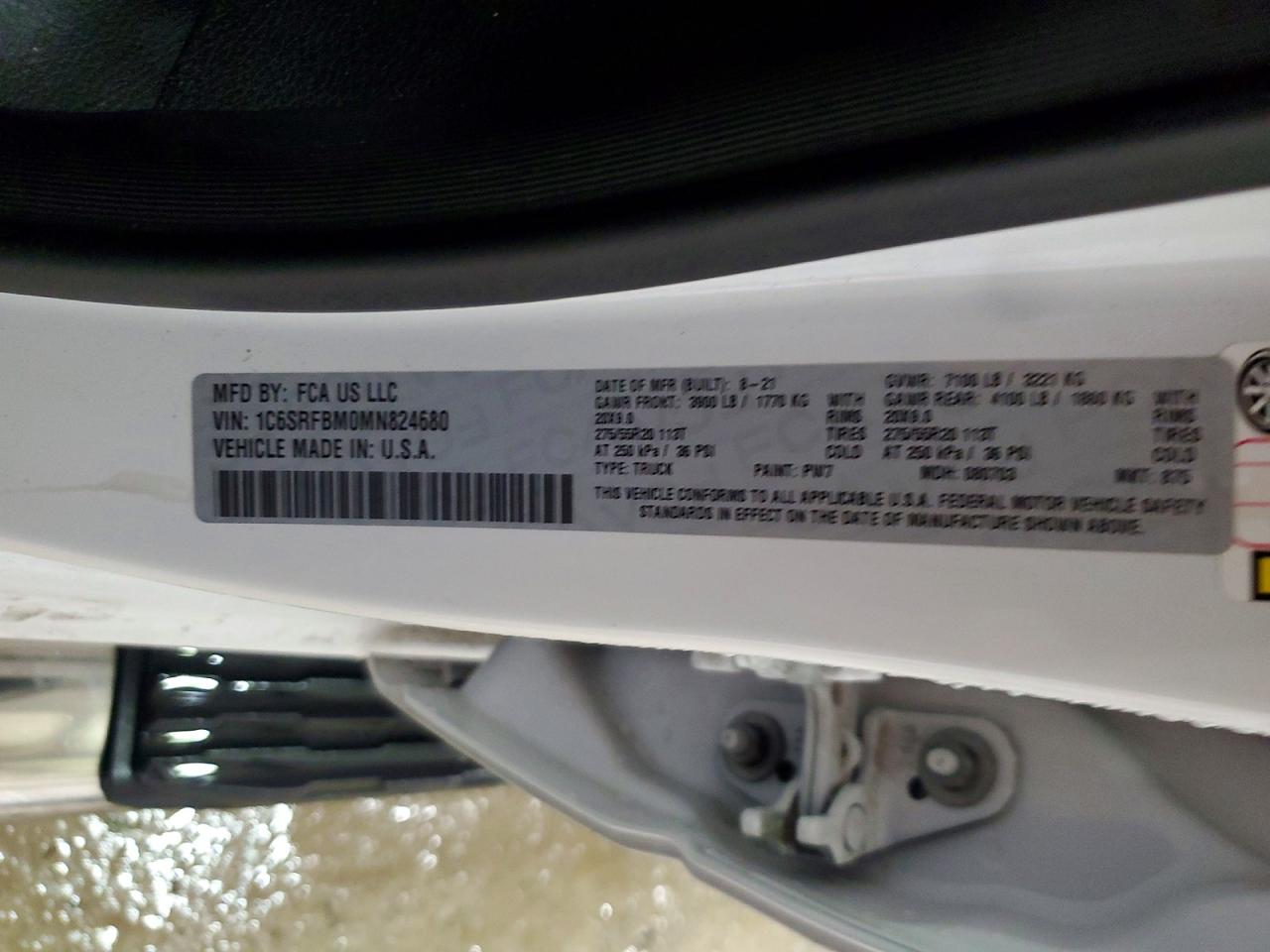 2021 RAM 1500 BIG HORN photo 12