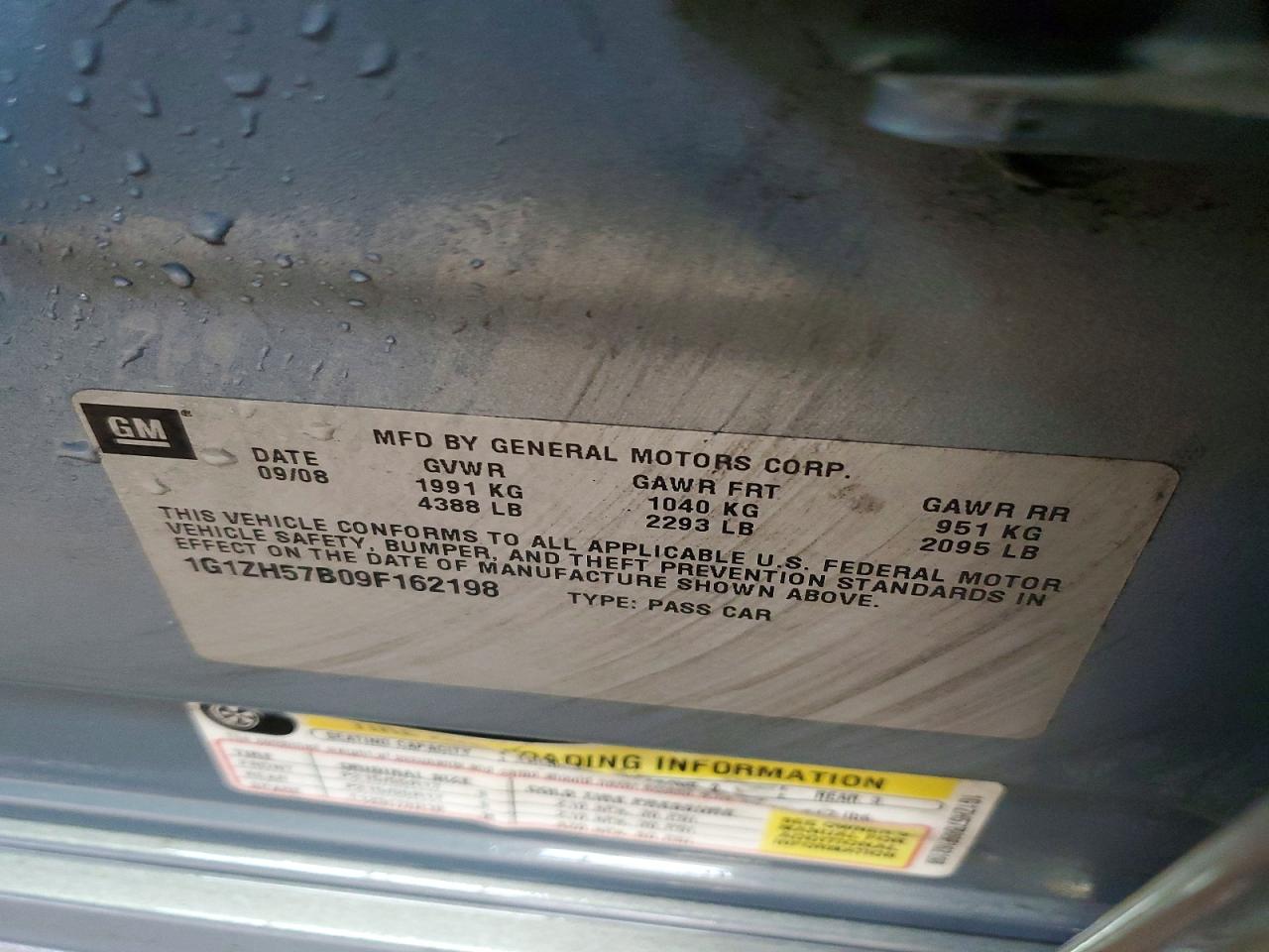2009 CHEVROLET MALIBU 1LT photo 23