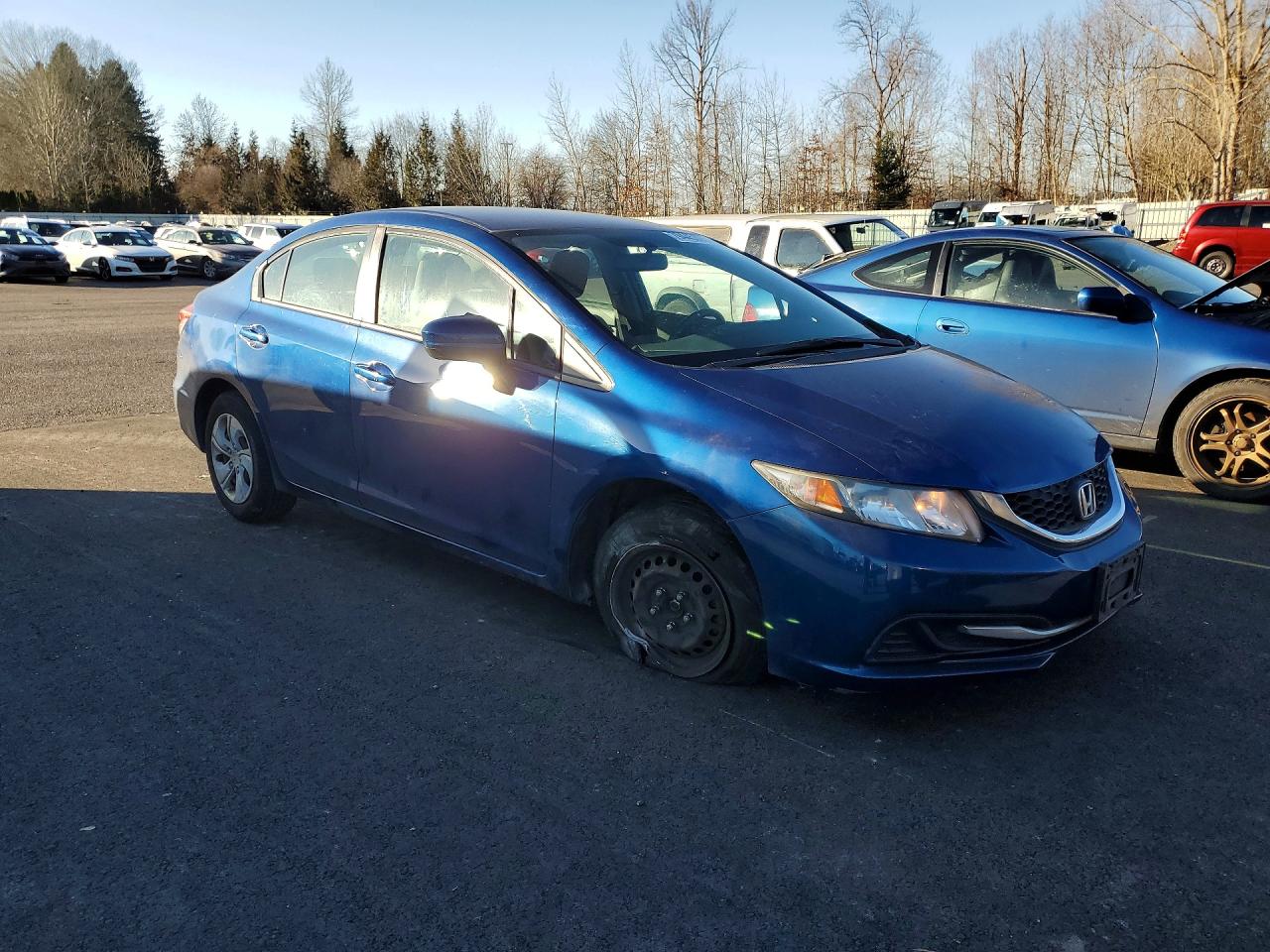 2014 HONDA CIVIC LX photo 4