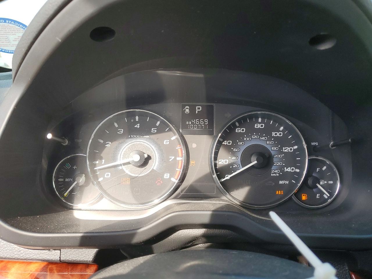 2010 SUBARU OUTBACK 2.5I LIMITED photo 25