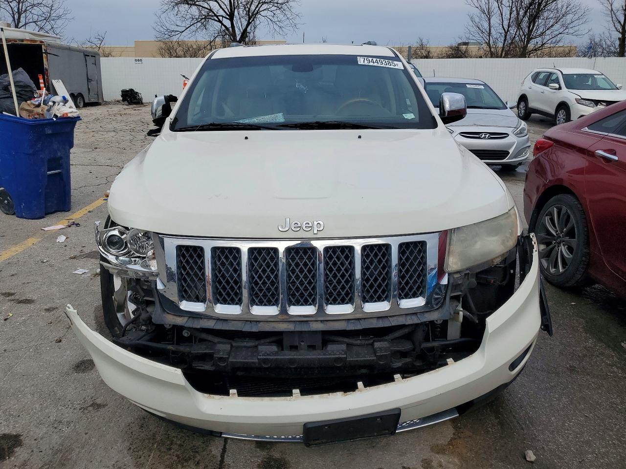 2012 JEEP GRAND CHEROKEE OVERLAND photo 5