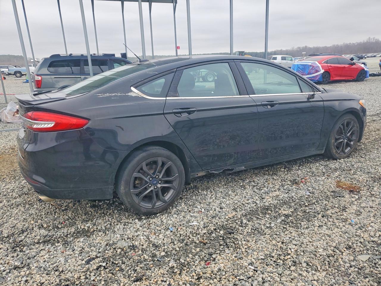 2018 FORD FUSION S photo 3