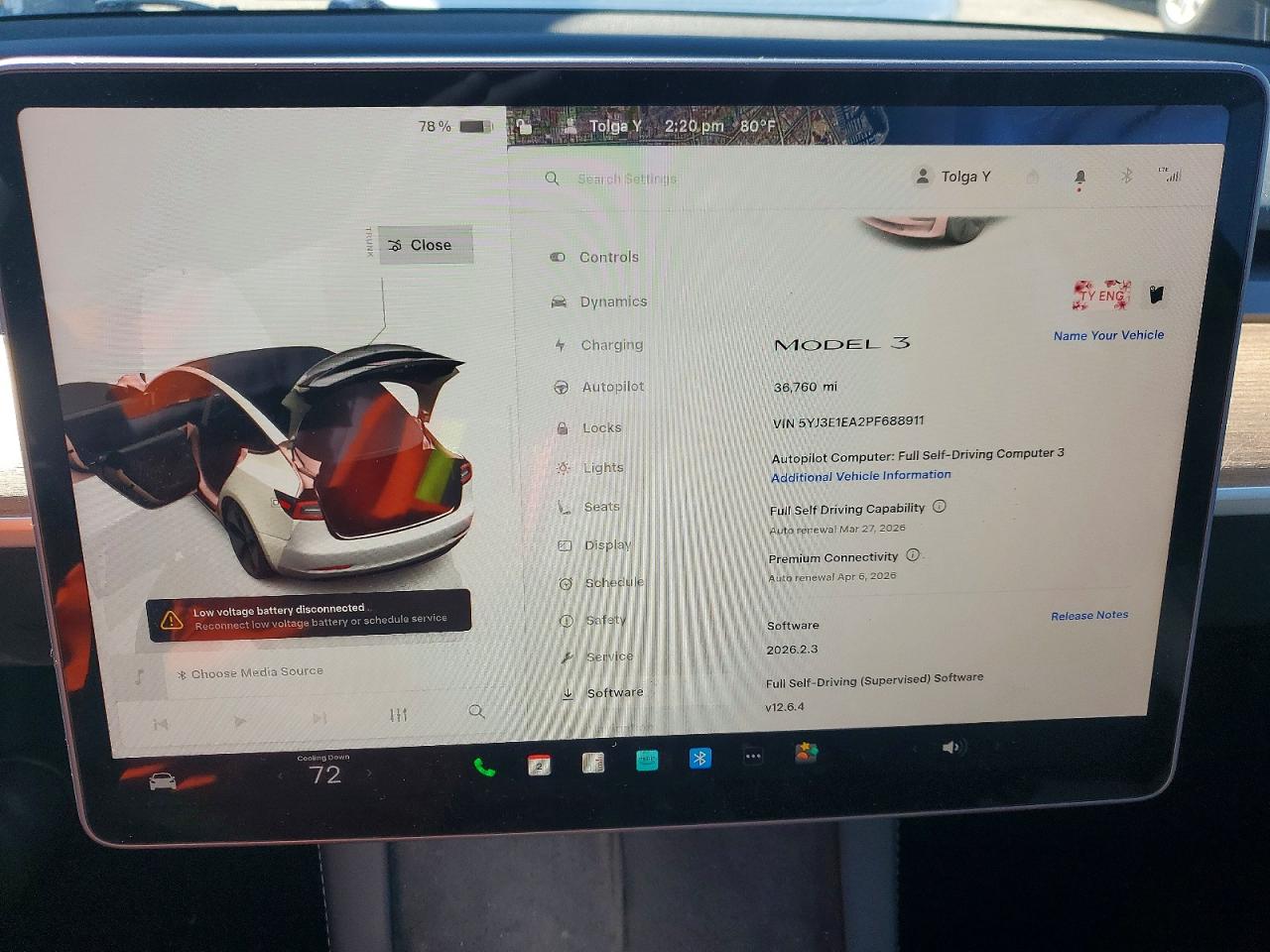 2023 TESLA MODEL 3 photo 17
