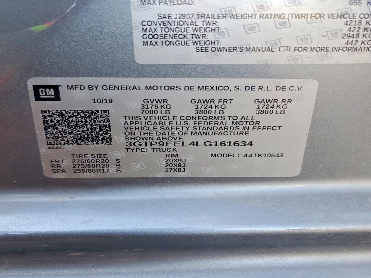 2020 GMC SIERRA K1500 AT4 photo 34
