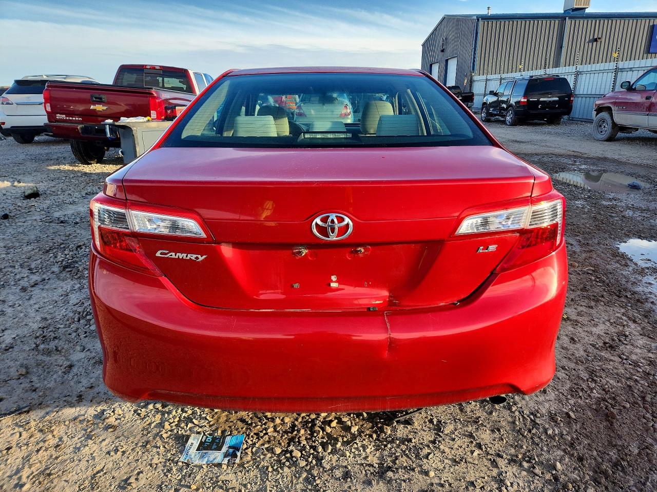 2012 TOYOTA CAMRY LE photo 6