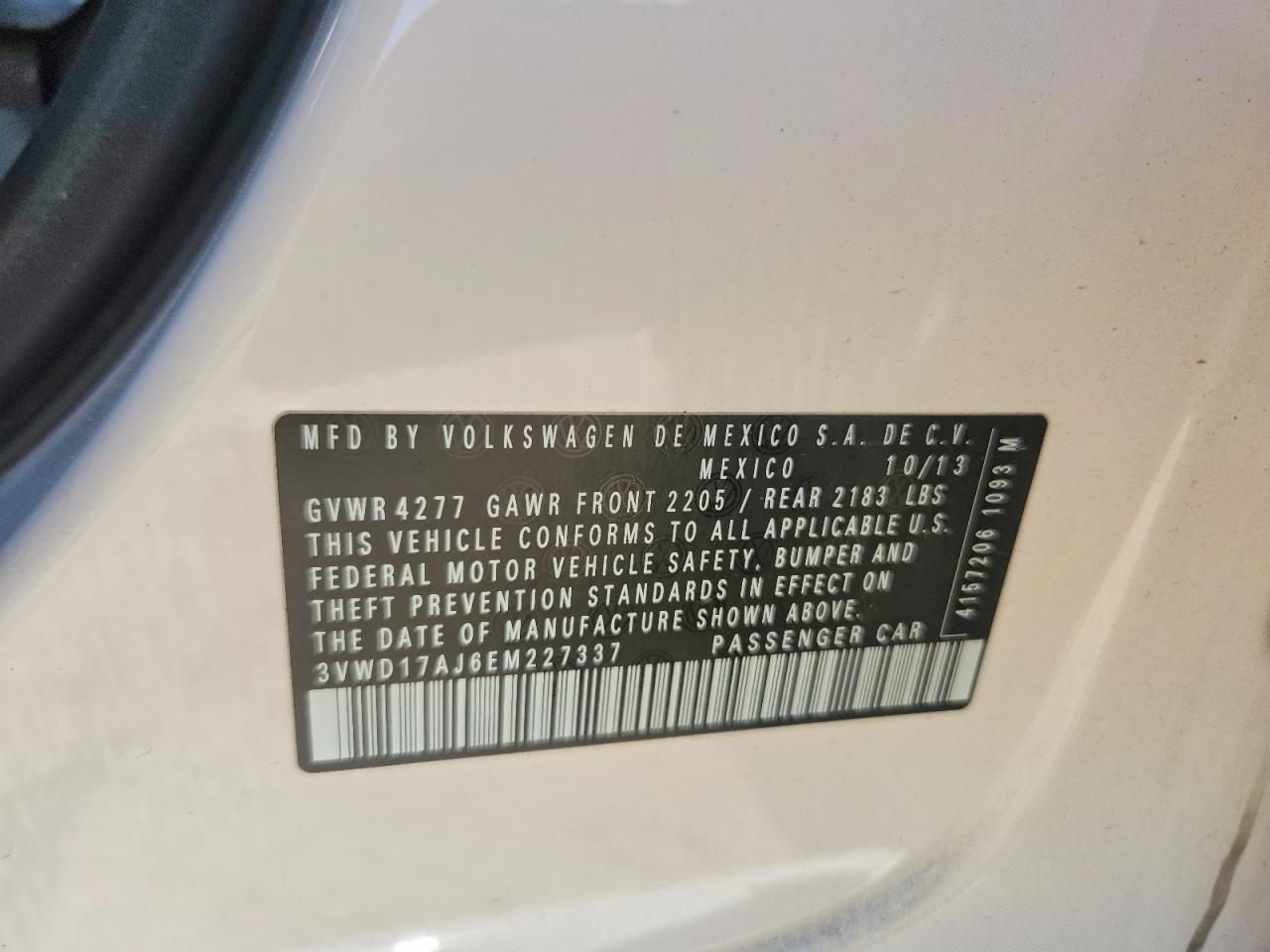 2014 VOLKSWAGEN JETTA SE photo 23