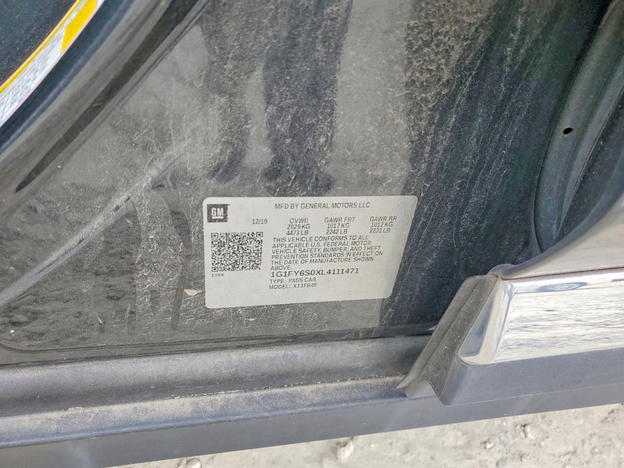 2020 CHEVROLET BOLT EV LT photo 12