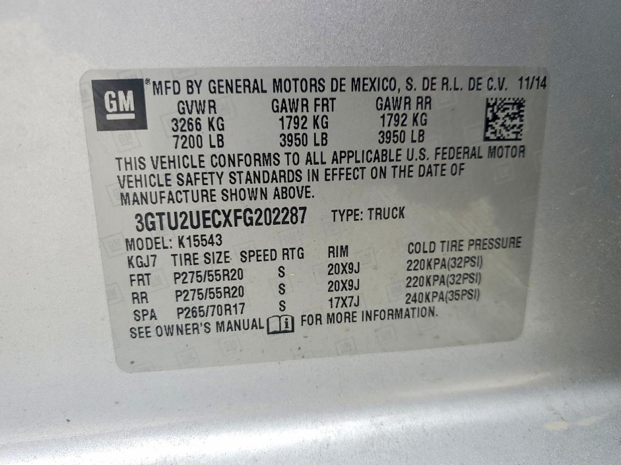2015 GMC SIERRA K1500 SLE photo 25