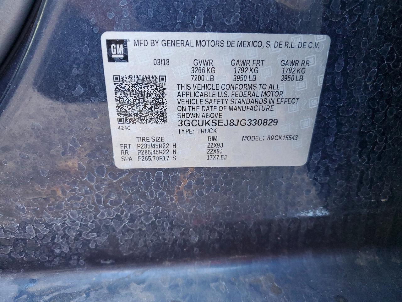 2018 CHEVROLET SILVERADO K1500 LTZ photo 12