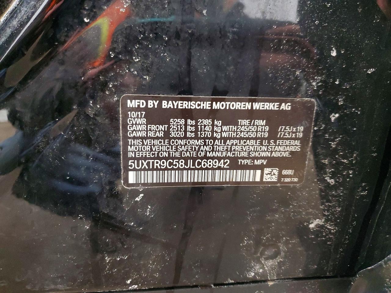 2018 BMW X3 XDRIVE30I photo 25