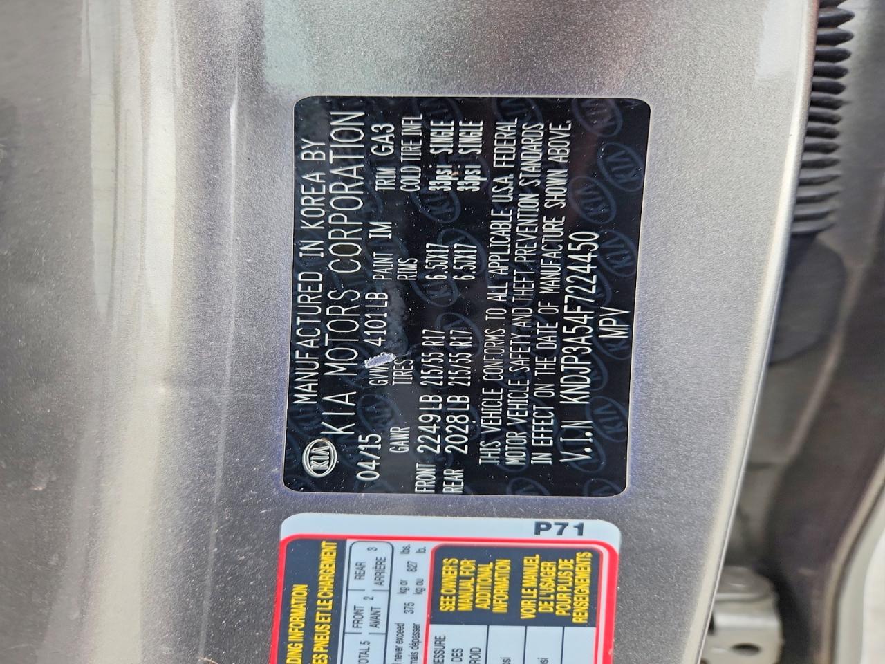 2015 KIA SOUL + photo 37