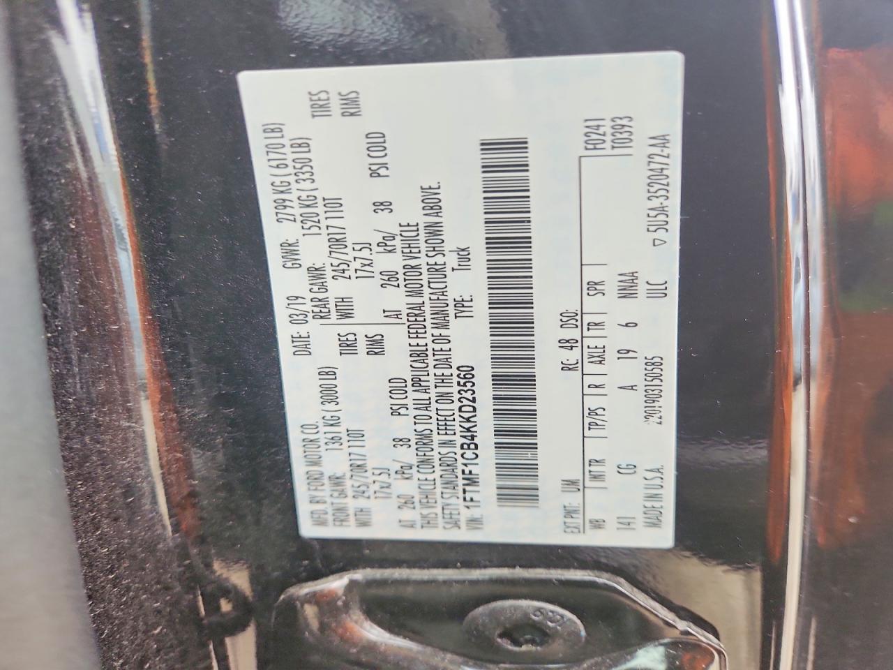 2019 FORD F150 photo 23