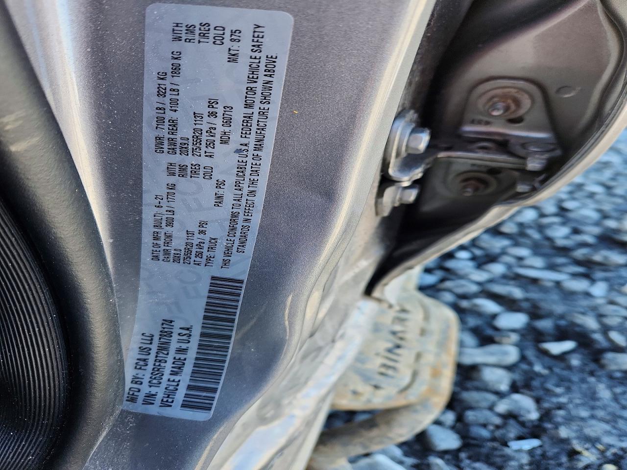 2021 RAM 1500 BIG HORN photo 23