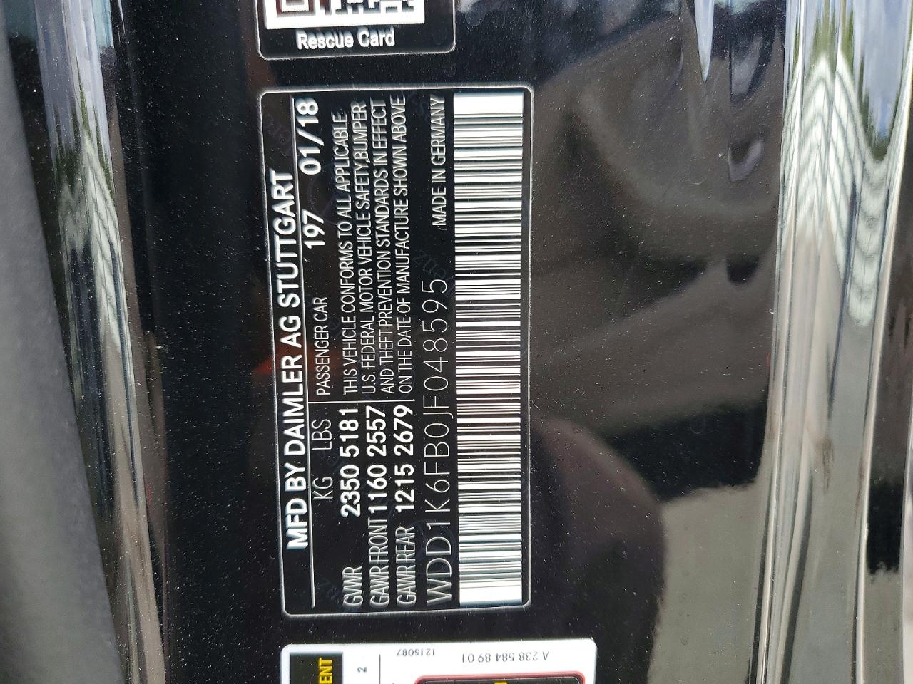2018 MERCEDES-BENZ E 400 photo 12