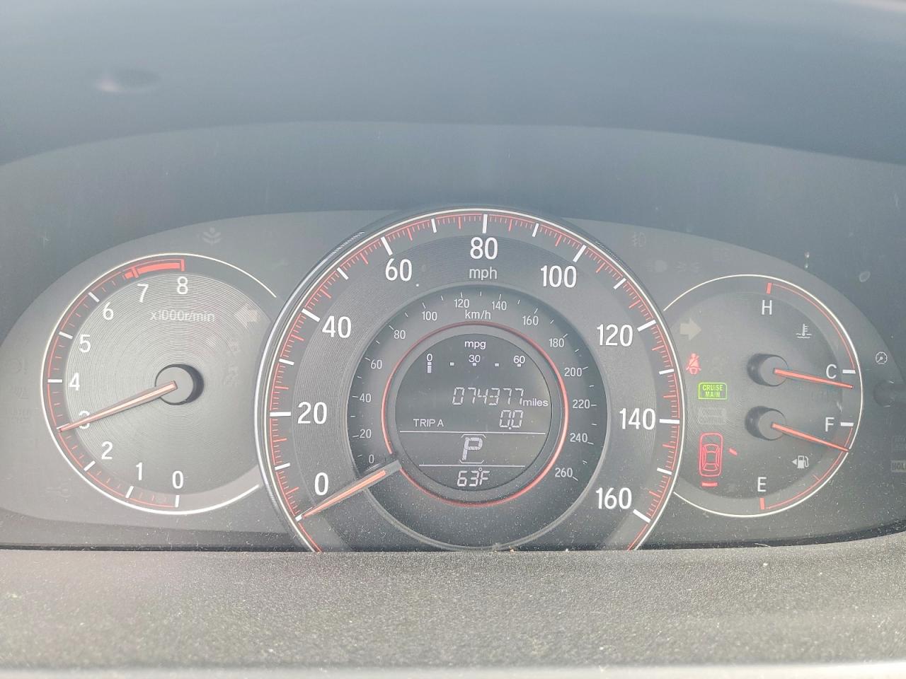 2016 HONDA ACCORD EXL photo 9