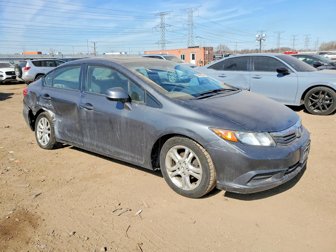 2012 HONDA CIVIC EXL photo 7