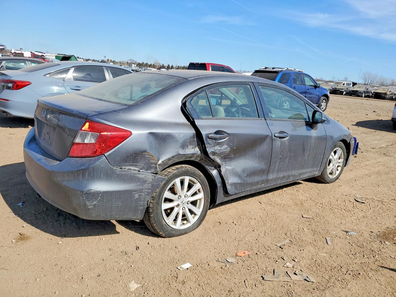 2012 HONDA CIVIC EXL photo 5