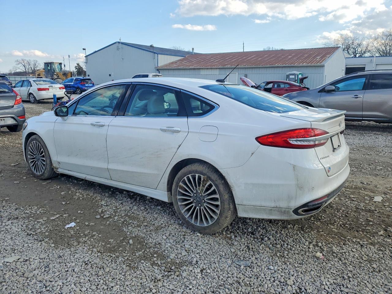 2018 FORD FUSION TITANIUM photo 3