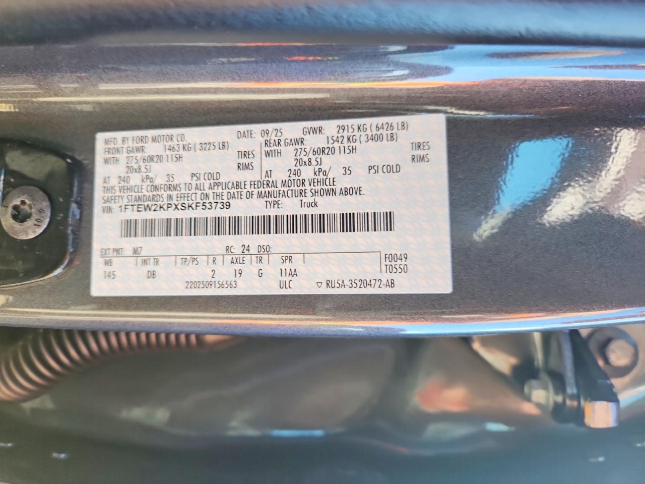 2025 FORD F150 STX photo 45