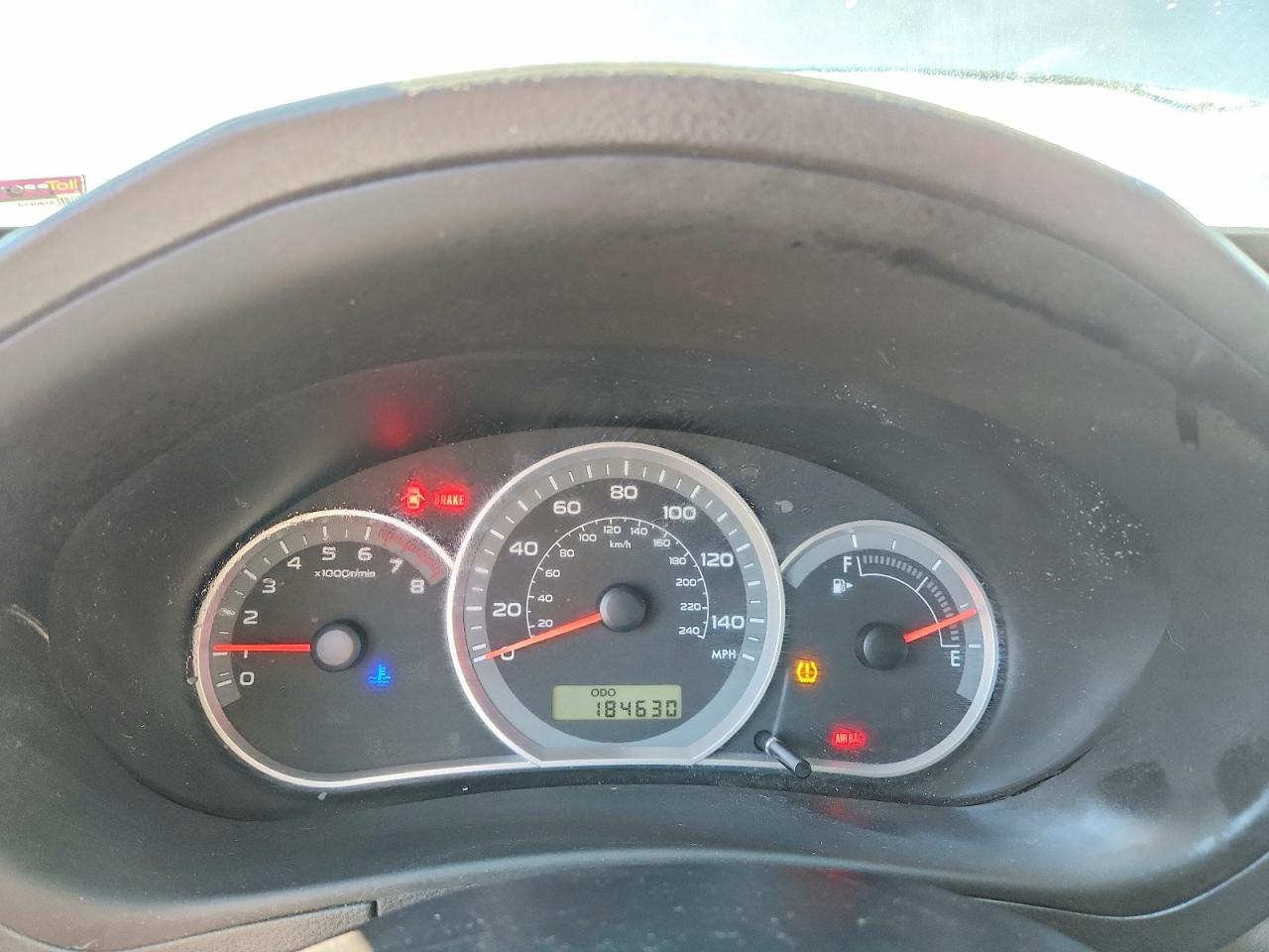 2008 SUBARU IMPREZA OUTBACK SPORT photo 9