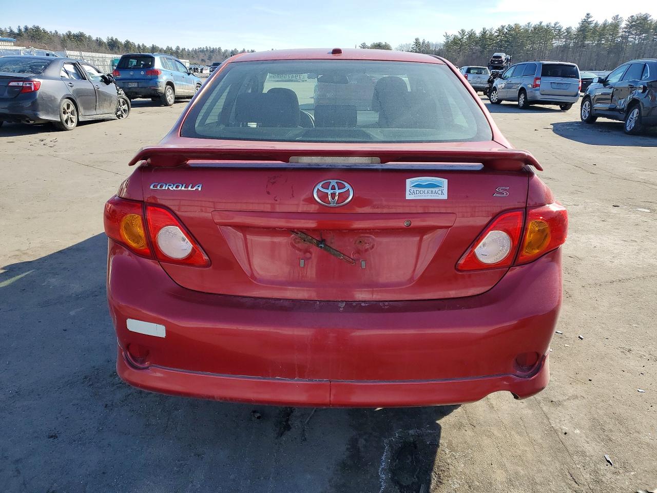 2009 TOYOTA COROLLA S photo 11