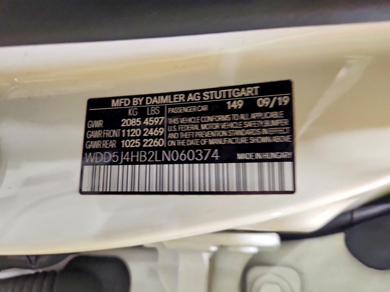 2020 MERCEDES-BENZ CLA 250 4MATIC photo 12