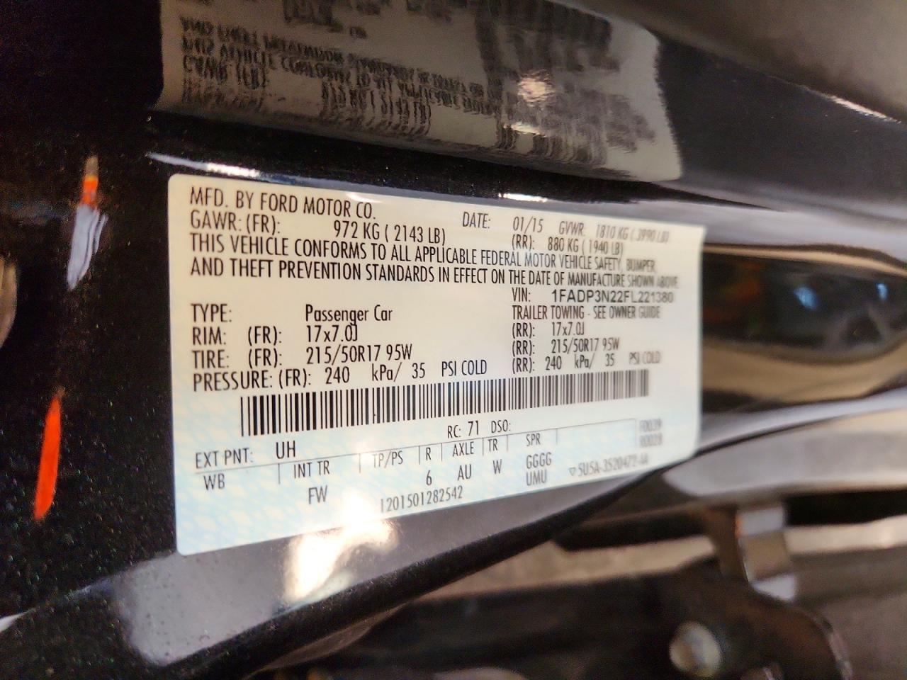 2015 FORD FOCUS TITANIUM photo 23