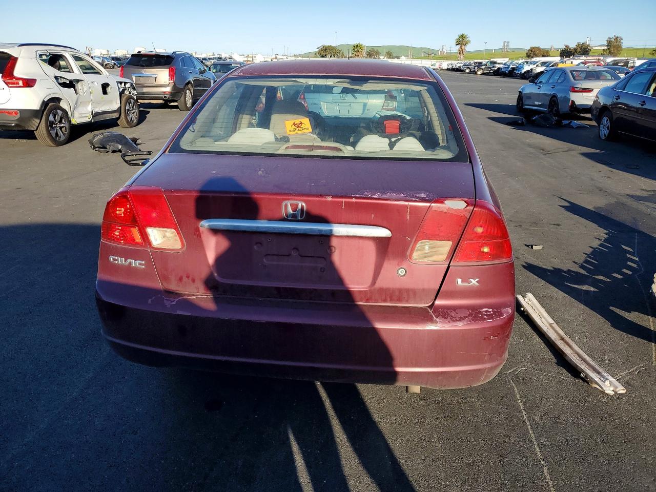 2002 HONDA CIVIC LX photo 11