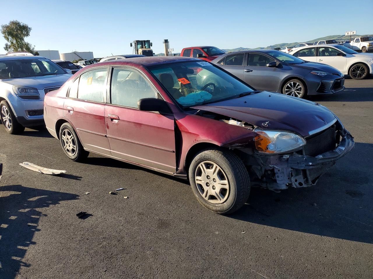 2002 HONDA CIVIC LX photo 7