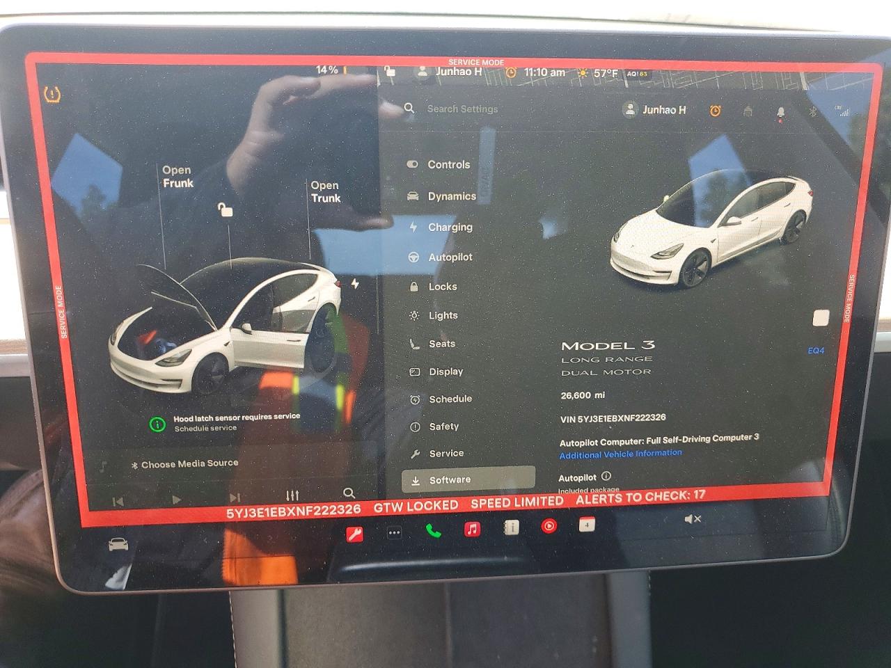 2022 TESLA MODEL 3 photo 17