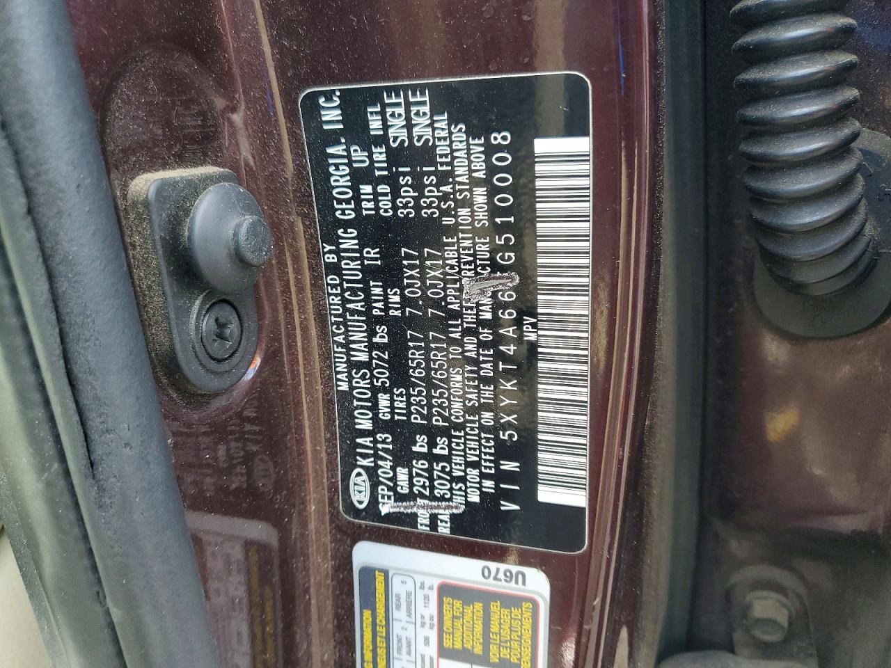 2014 KIA SORENTO photo 25