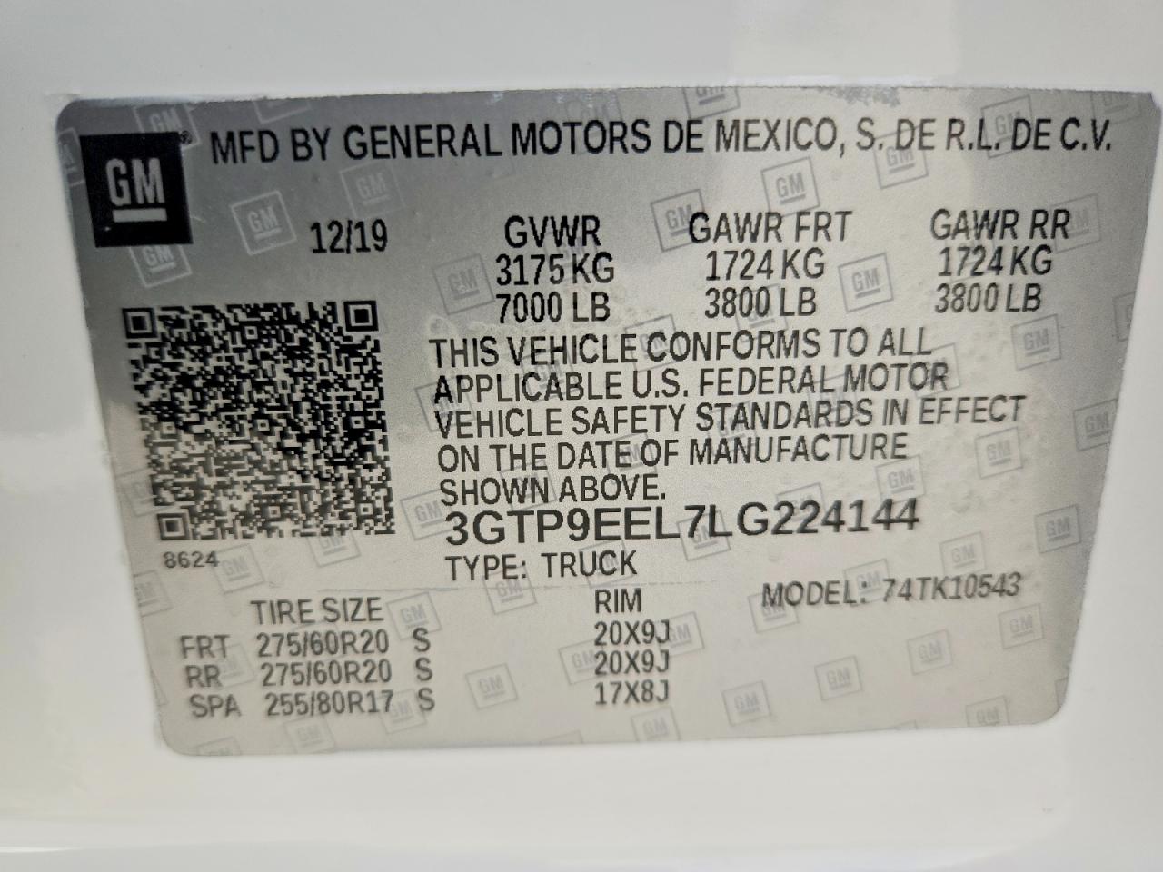 2020 GMC SIERRA K1500 AT4 photo 25