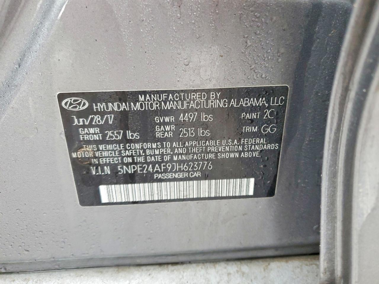 2018 HYUNDAI SONATA SE photo 34