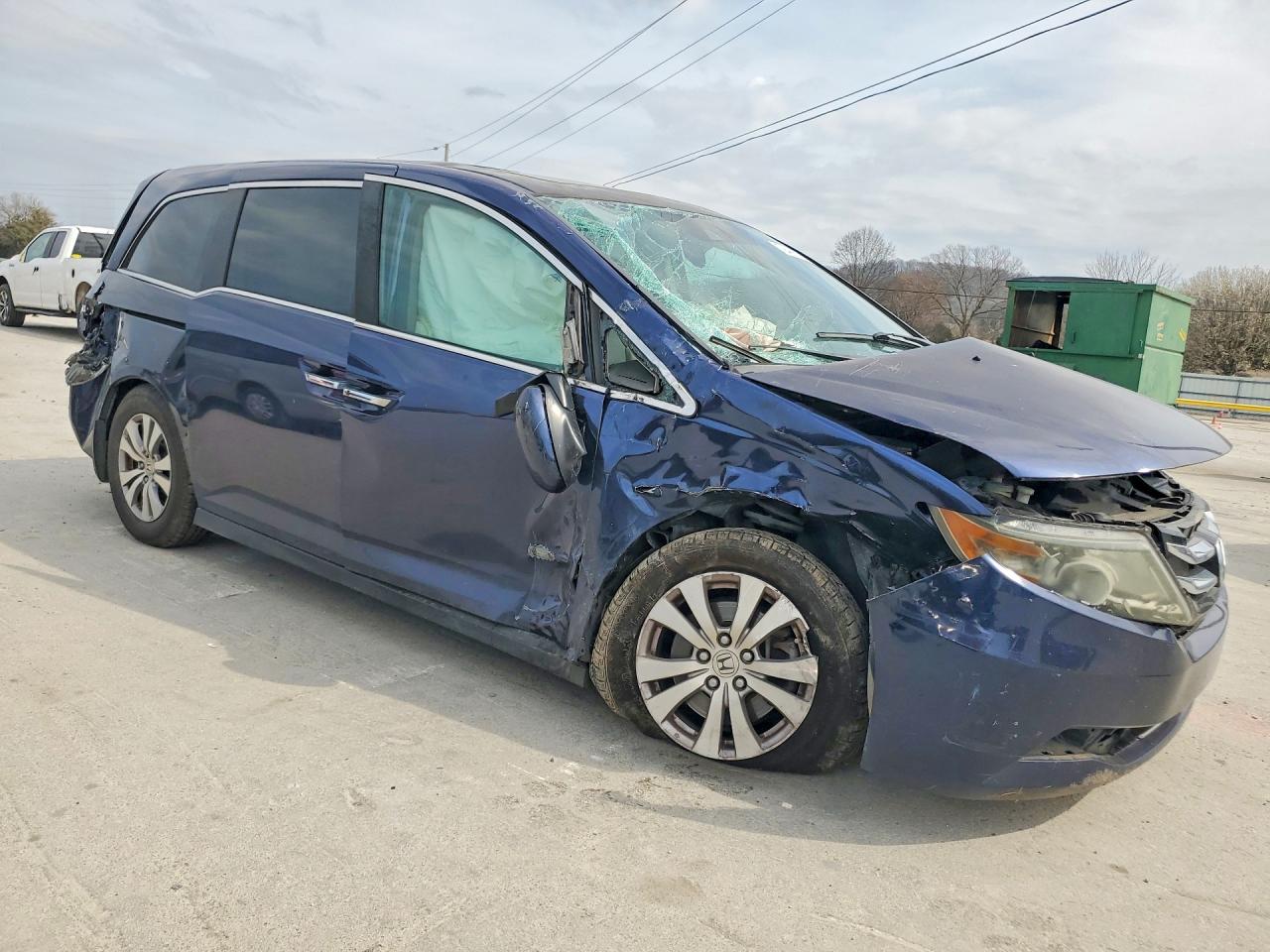 2014 HONDA ODYSSEY EXL photo 7