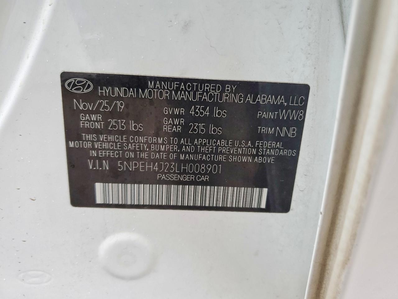 2020 HYUNDAI SONATA LIMITED photo 23