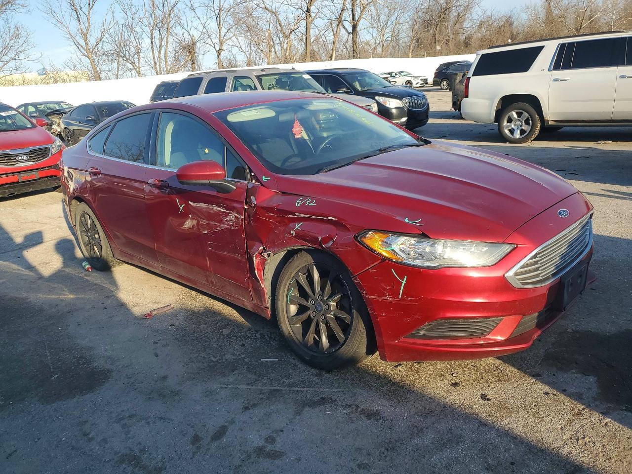 2017 FORD FUSION SE photo 7