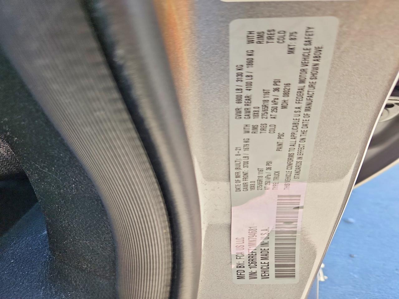 2021 RAM 1500 BIG HORN photo 23
