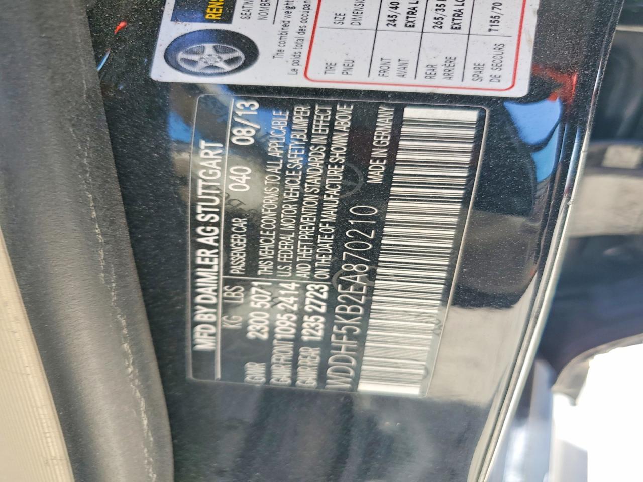 2014 MERZ E 350 photo 23
