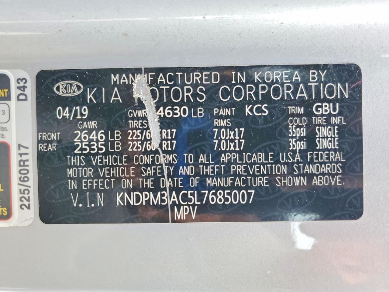 2020 KIA SPORTAGE LX photo 13