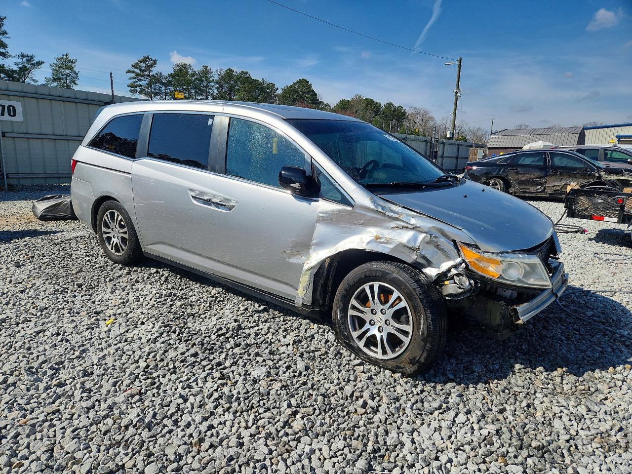 2012 HONDA ODYSSEY EXL photo 4