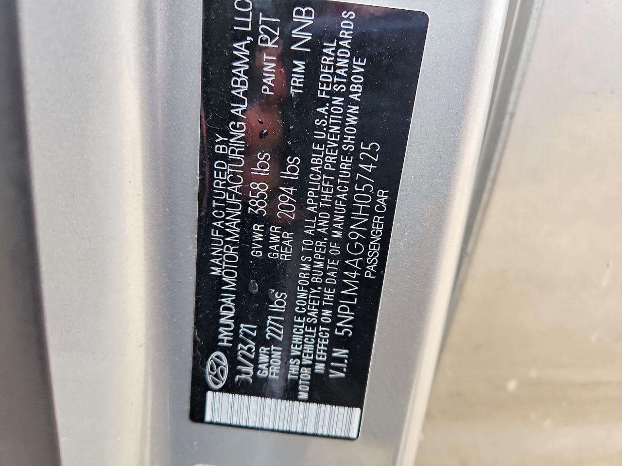 2022 HYUNDAI ELANTRA SEL photo 13