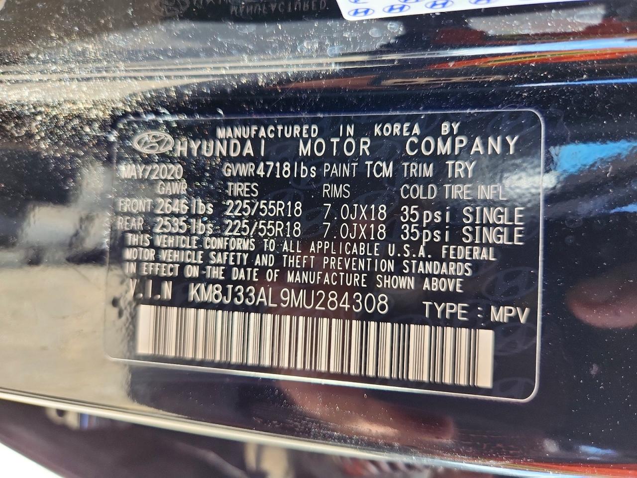 2021 HYUNDAI TUCSON LIMITED photo 27
