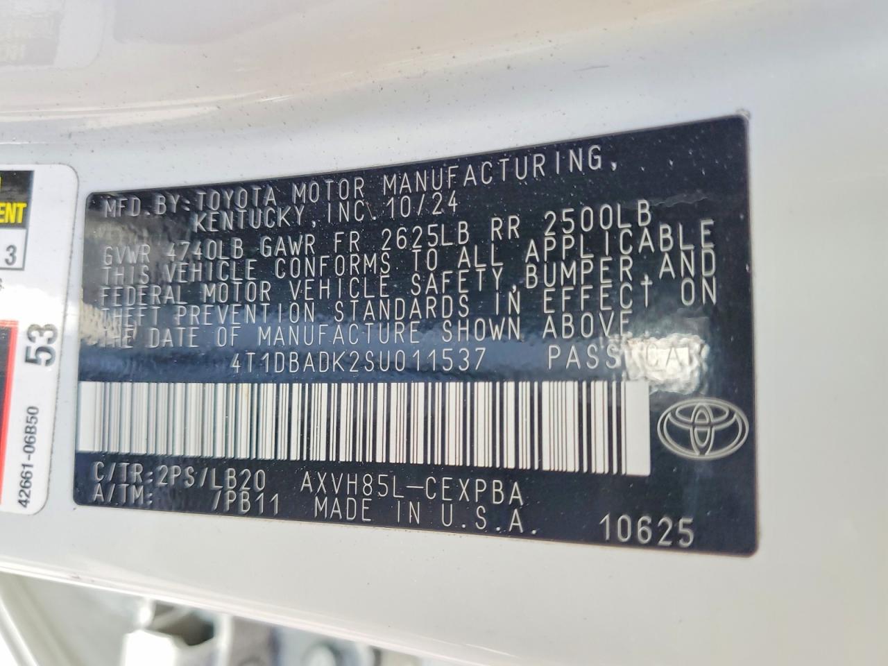 2025 TOYOTA CAMRY XSE photo 23