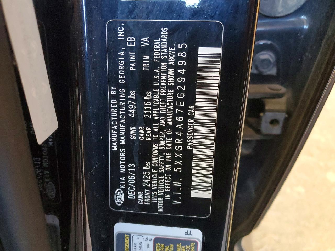 2014 KIA OPTIMA photo 45