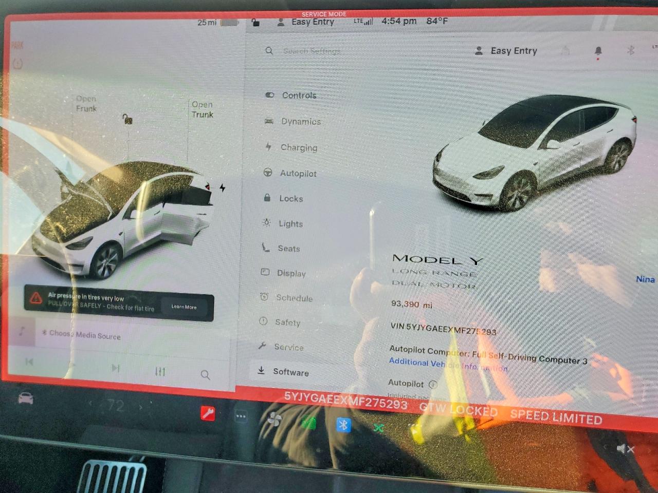 2021 TESLA MODEL Y photo 17