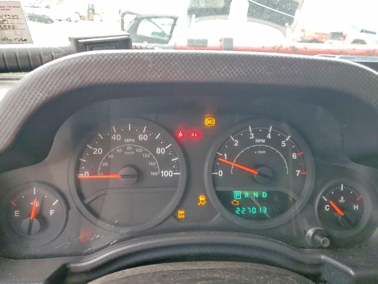 2007 JEEP WRANGLER X photo 9