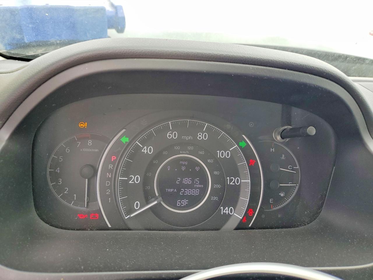 2012 HONDA CR-V EXL photo 9