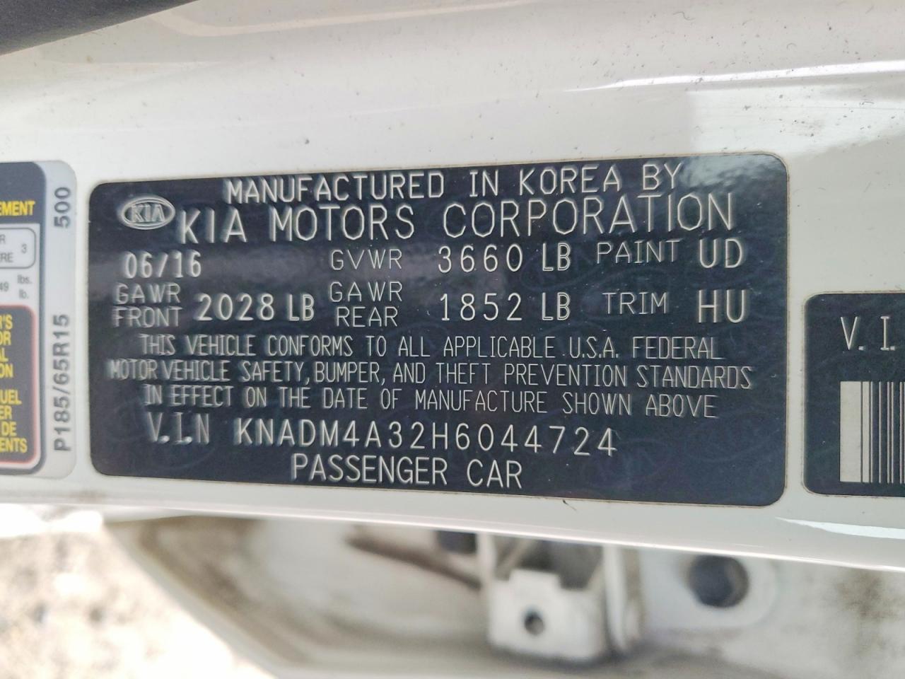 2017 KIA RIO LX photo 12